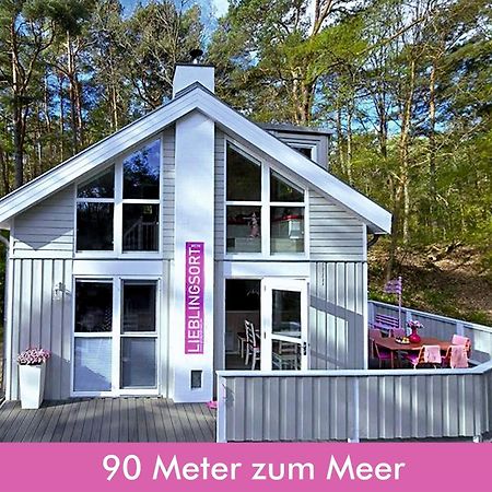 Pink Und Meer - Meerblick, Sauna, Kamin & Whirlpool Baabe Exterior foto