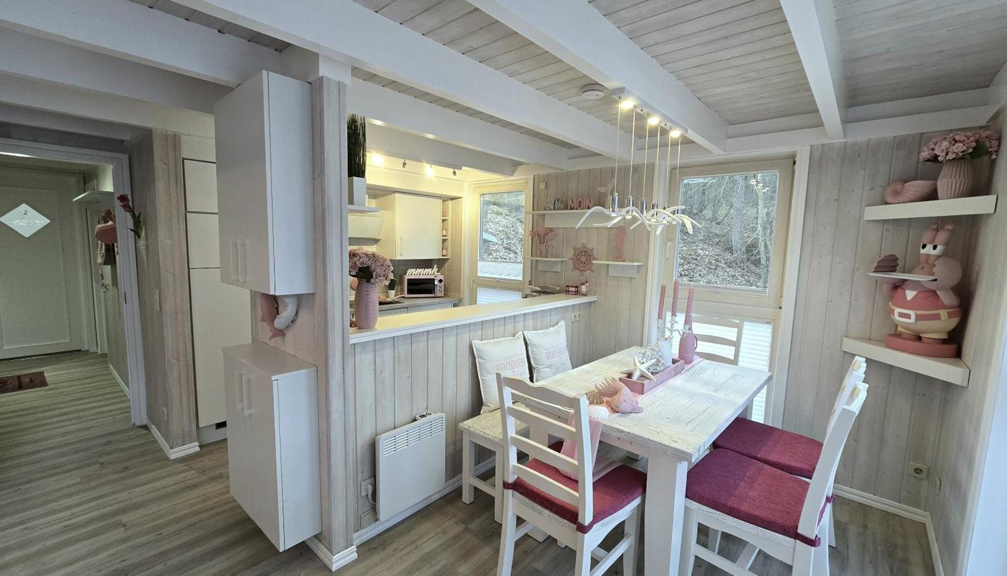 Pink Und Meer - Meerblick, Sauna, Kamin & Whirlpool Baabe Exterior foto