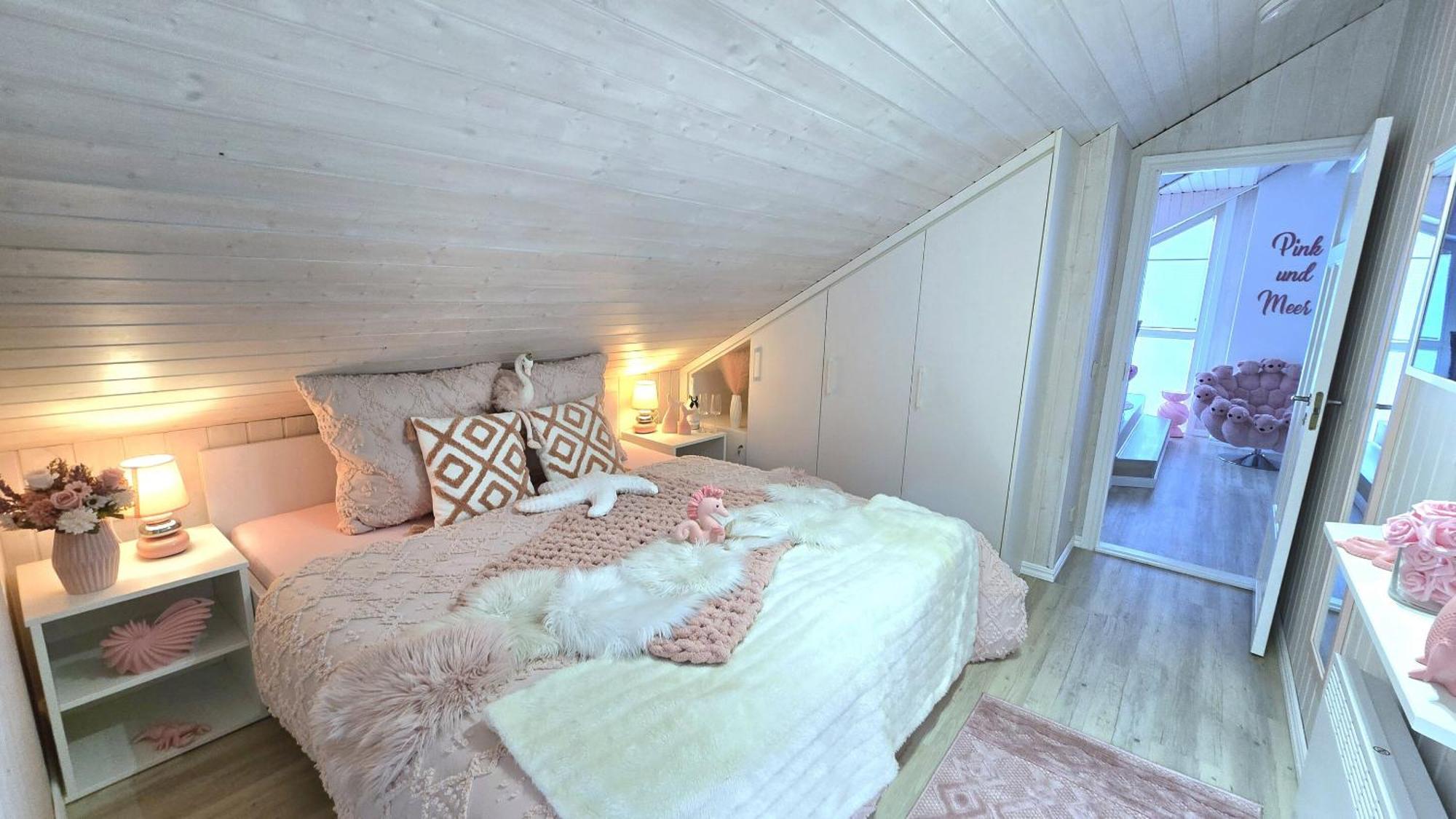 Pink Und Meer - Meerblick, Sauna, Kamin & Whirlpool Baabe Exterior foto