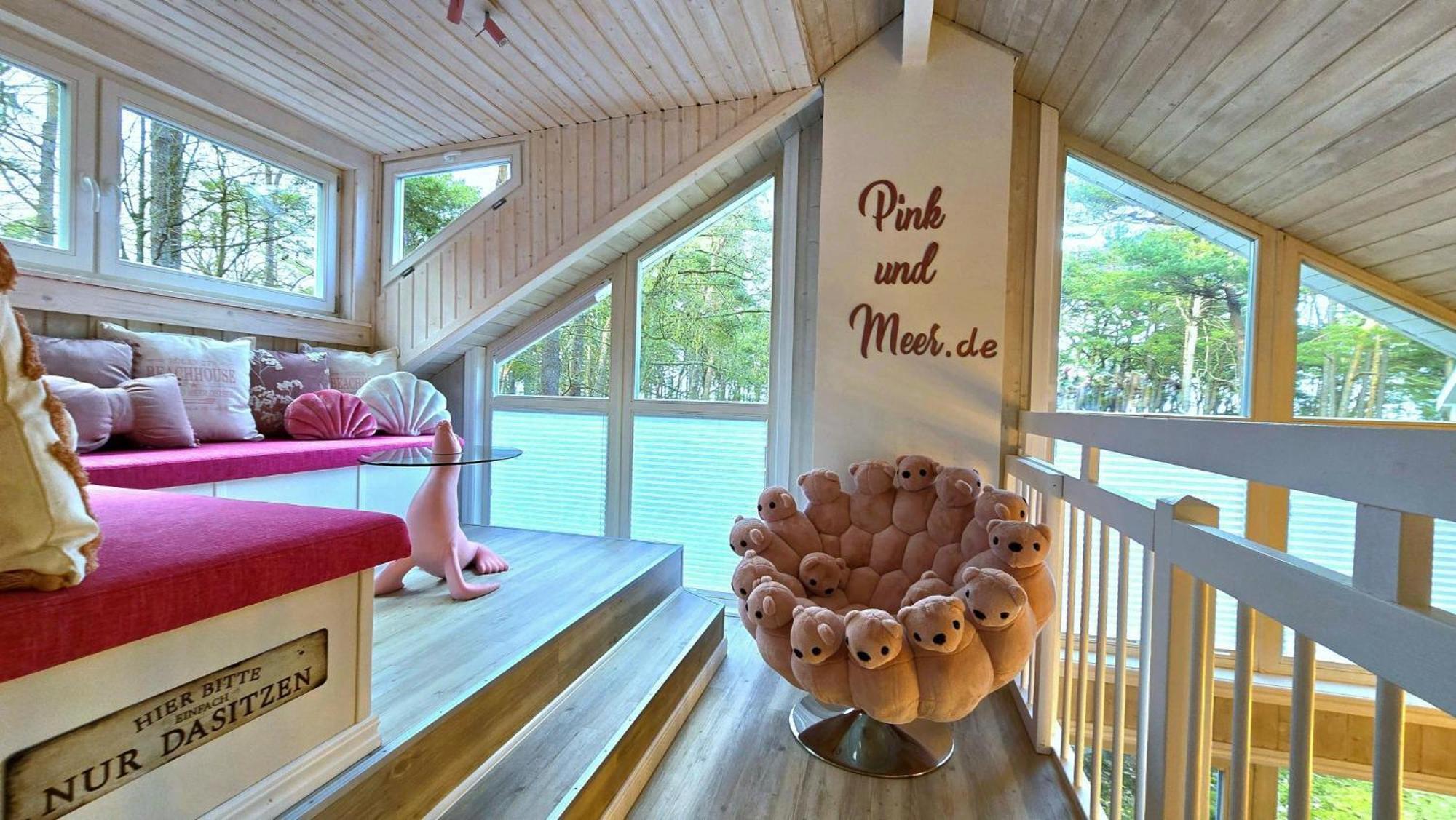 Pink Und Meer - Meerblick, Sauna, Kamin & Whirlpool Baabe Exterior foto